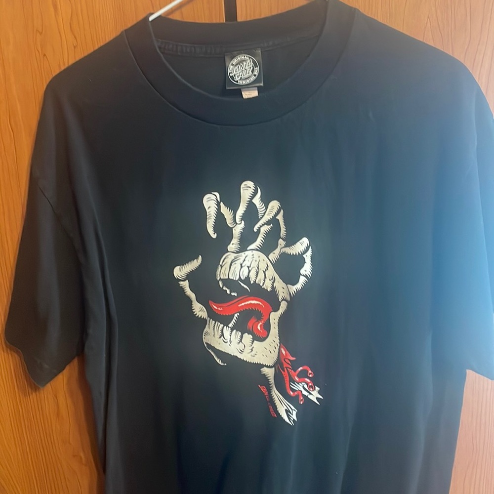 Santa Cruz T-shirt Black Size L